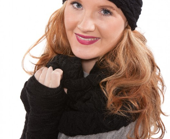 BiesenStirnband und Rundschal als Set